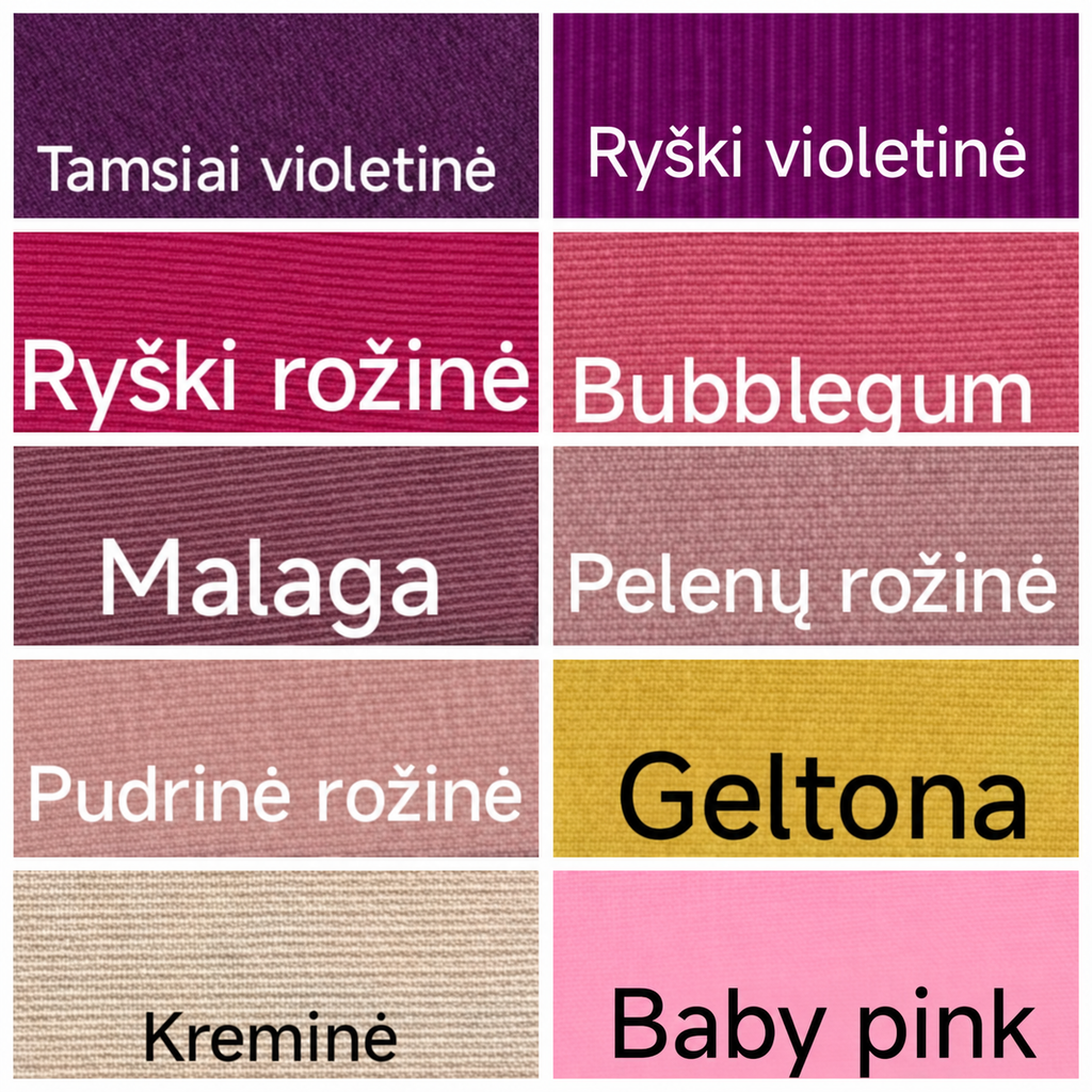 Basic komplektas rudeniui (įvairių spalvų)