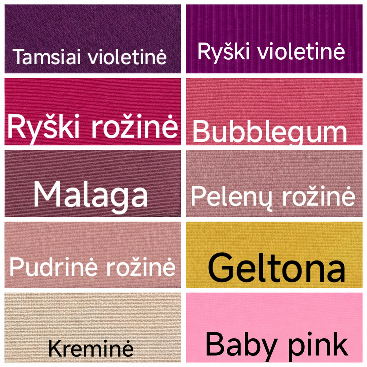 Basic komplektas rudeniui (įvairių spalvų)